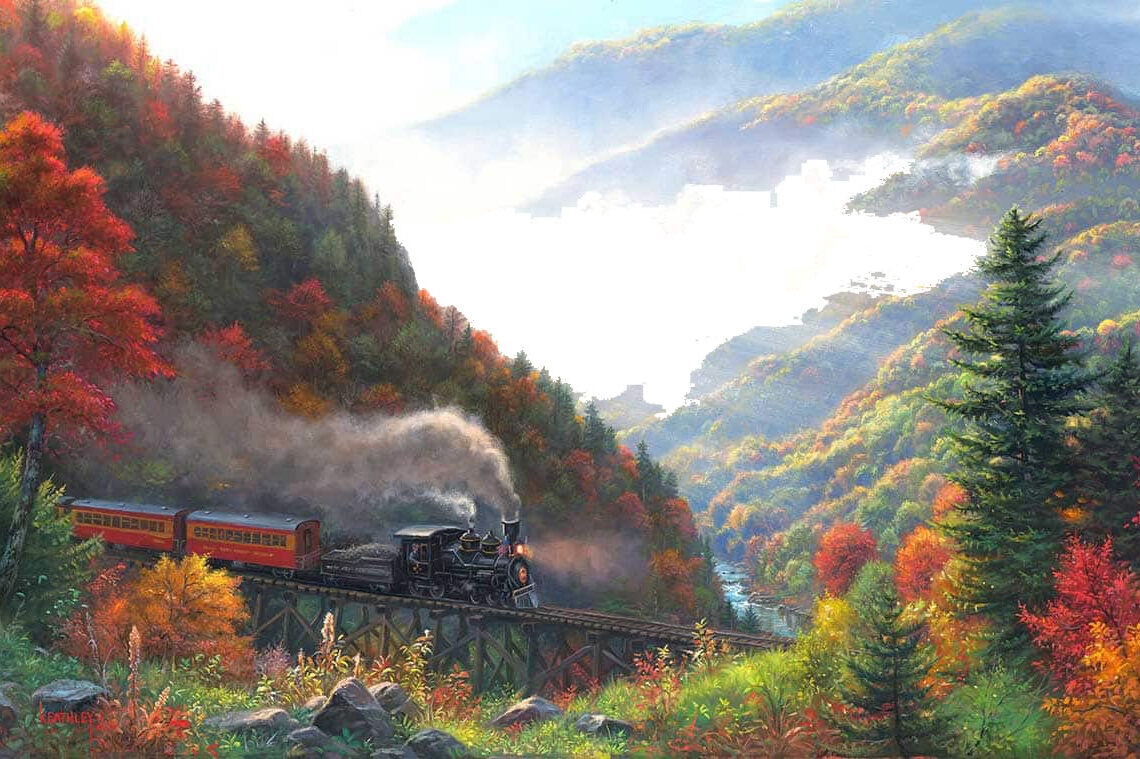 Smoky mountains train