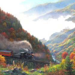 Smoky mountains train